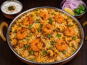 Jheenga Biryani