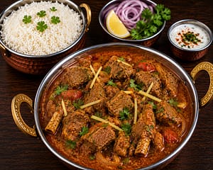 Spezial Mutton Kadai