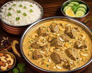 Lamm Shai Korma-süß