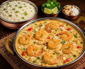 Jheenga Shai Korma-süß