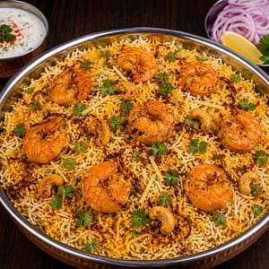 Jheenga Biryani