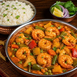 Jheenga Sabji