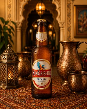 Kingfisher (Indisches Bier- 0,33 L)